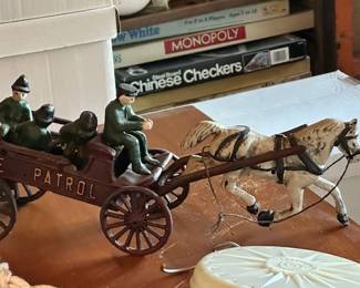 Vintage Cast Metal Fire Patrol