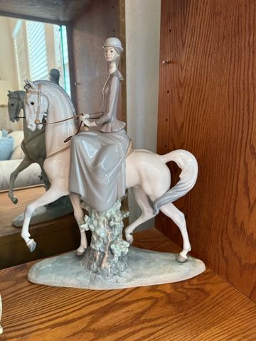 Lladro - Woman on Horse