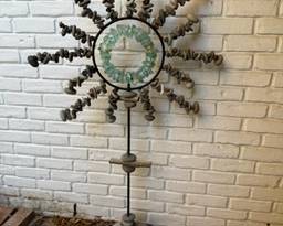 Hand-made yard art will accent any home! Note: this is heavy as it is made of real stone.