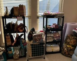 Wide selection of linens and pillows