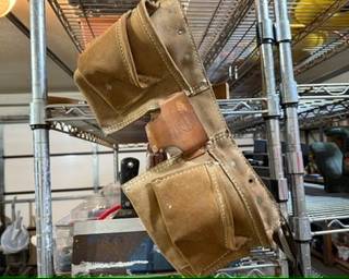 Genuine leather - thick and durable tool belt