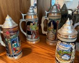 Beer steins from Germany circa 1990's