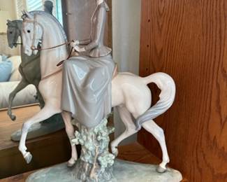 Lladro - Woman on Horse