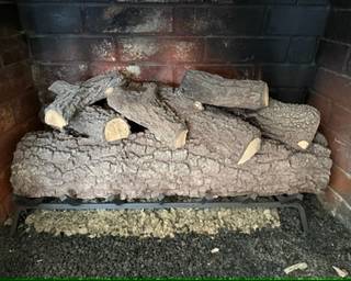 Gas logs - hardly used