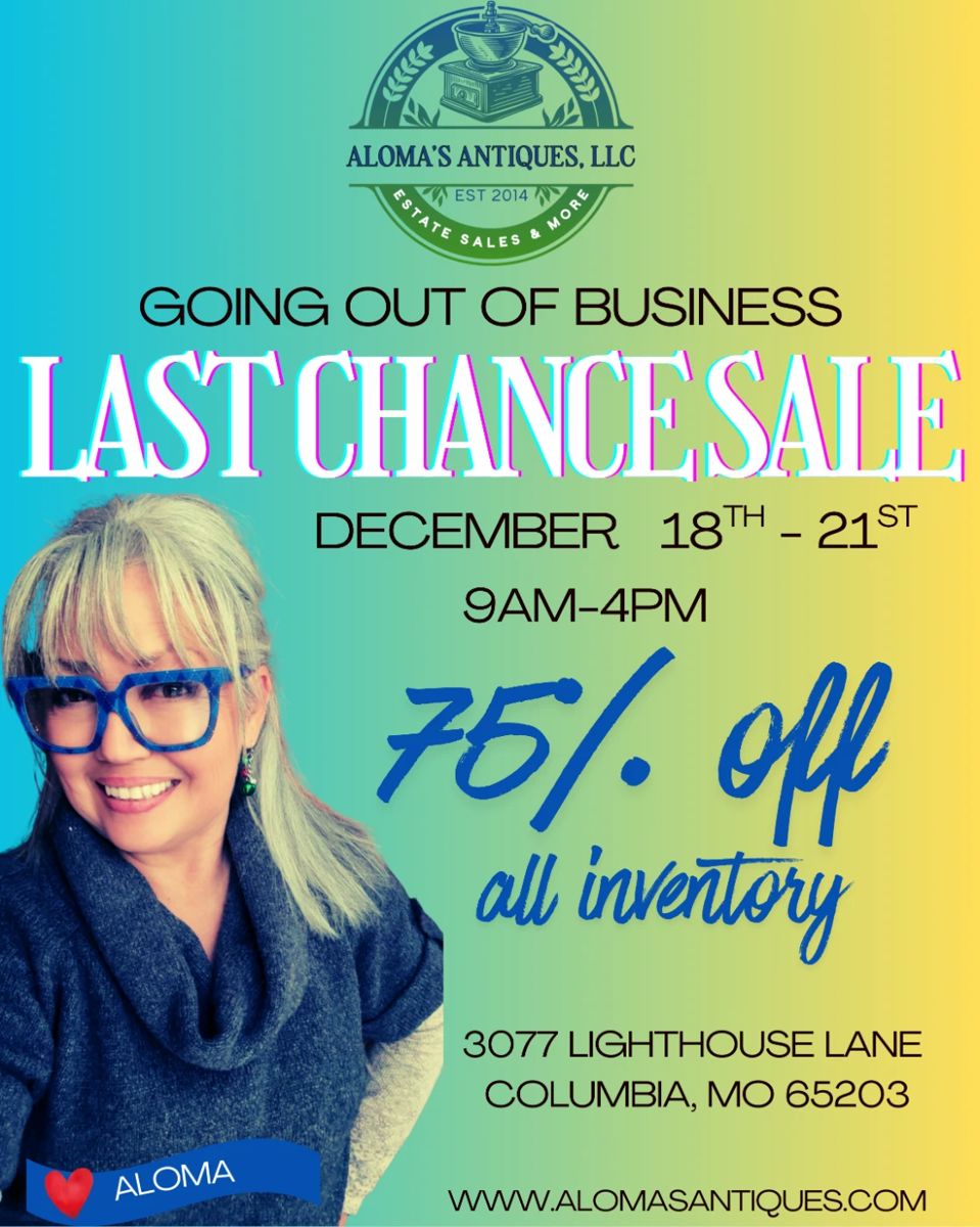 going out of business 75 off