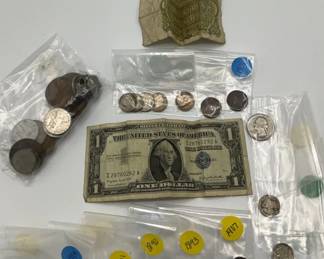 Foreign Coins, Wheat Pennies, And More