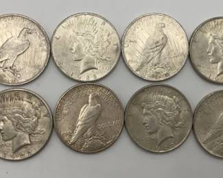 1922 Peace Silver Dollars