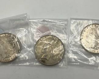 Three Silver Dollars