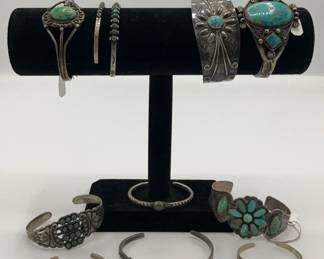 Possible Sterling Cuff Bracelets