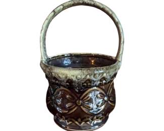 Hull pottery baskets. Circa a 1950s