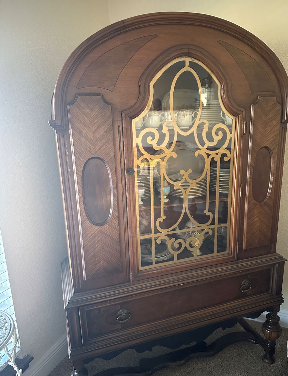 Beautiful antique hutch