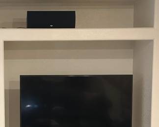 48 inch Samsung TV and Bose soundbar