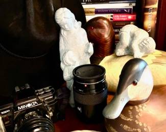 Vintage Stetson + Cameras