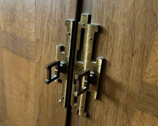 MCM White Fine Furniture king bedroom suite hardware