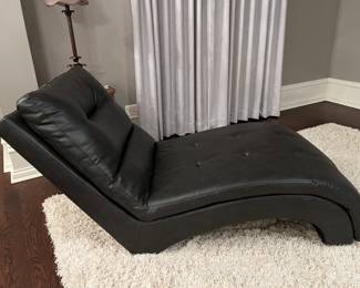 leather chaise lounge