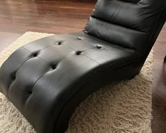 leather chaise lounge