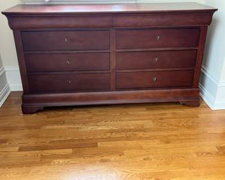 National Mt. Airy furniture bedroom furniture - wardrobe, bedside chest, 8 drawer dresser