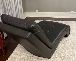 leather chaise lounge