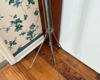 Antique Lightning Rod with Glass Orbs