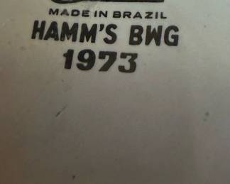 1973 HAMM'S Beer Decanter