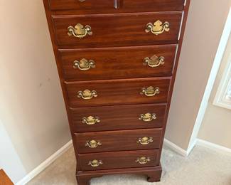 VIRGINIA GALLERIES Wild Black Cherry Jewelry Armoire