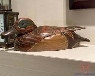 Hand Carved Duck Decoy