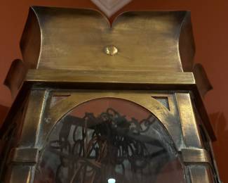 Antique Gothic Revival Brass Bronze Religious Church Hanging Pendant Light Fixture