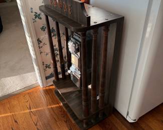 Vintage Wall Hanging Payphone Booth