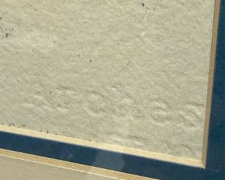 Original Watercolor "White House Spring" by NITA ENGLE AWS