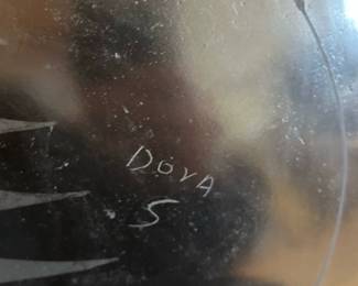 MATA ORTIZ Black on Black Pottery Vase by DOVA