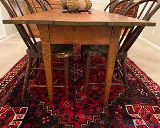 Primitive Table and Chair Set