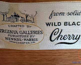 VIRGINIA GALLERIES Wild Black Cherry Jewelry Armoire