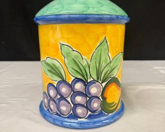 Studio Nova Frulos Grapes Canister 