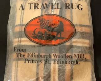 Scottish Tartan Travel Rug from Edinburgh Woollen Mill