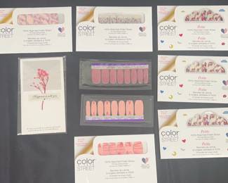 Nail Polish Strips A Happiness Flower Dried