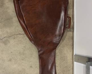 Vintage Faux Leather Guitar Case