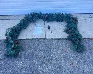 9ft Prelit Classic Garland by FrontGate