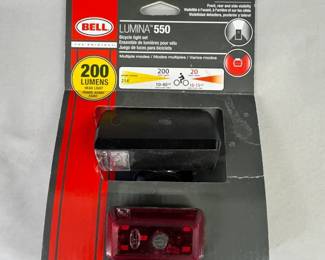 Bell Lumina 550 Bicycle Light Set