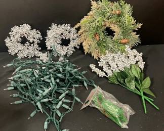 Christmas Wreaths, Lights More