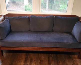 Mid Century Wooden Bench 