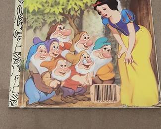 Walt Disney, Snow White and the Seven Dwaris, a Little Golden Book