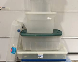 Plastic Bins in Various Sizes