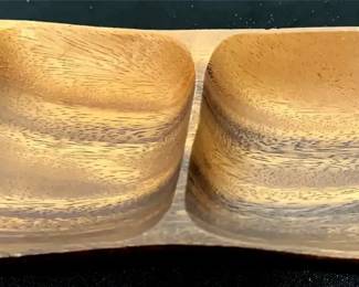 Carved Tray May Be Made from Monkey Pod Wood