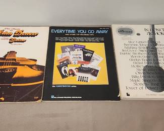 Popular Sheet Music Lot 