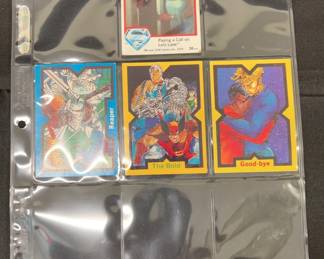Superman XForce Trading Cards