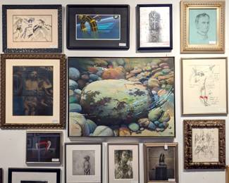 Fantastic array of art available including artists like Bill Shepherd and Dixie Friend Gay!