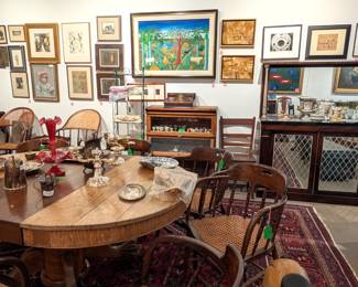 Even more antique furniture and art!