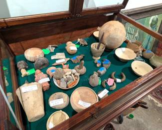 Pre-Columbian Peruvian pottery. Amazing find!