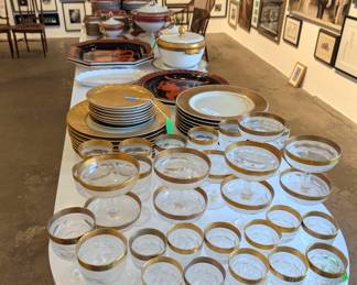 Beautiful sets of glassware