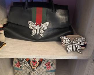 Gucci purse and belt set